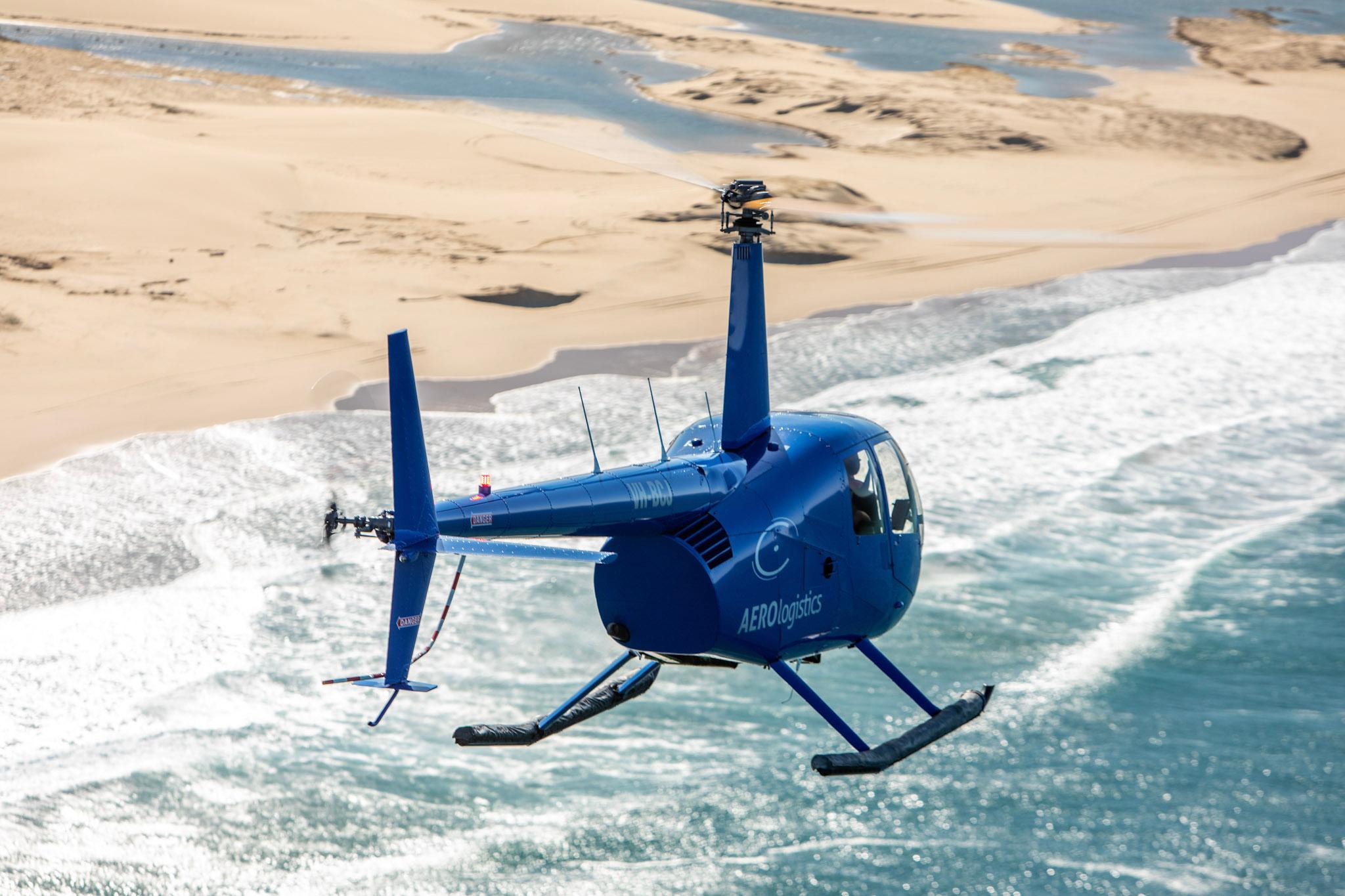Helicopter experience for a premium corporate event
