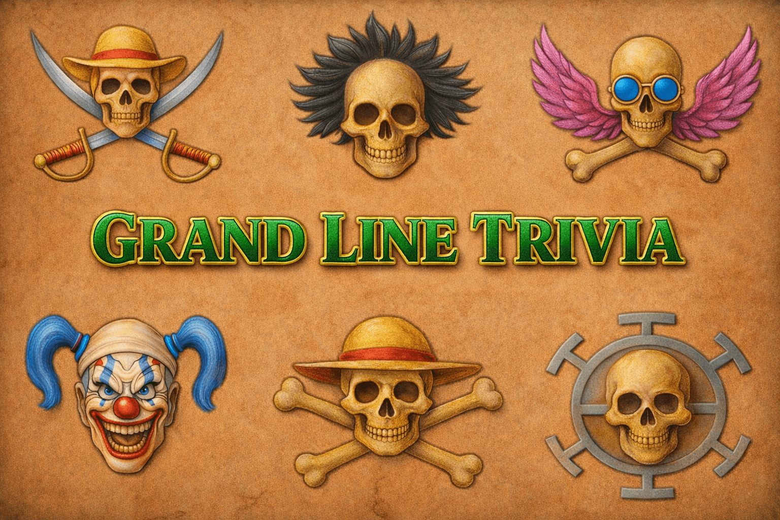 Grand Line Trivia Paradise event artwork