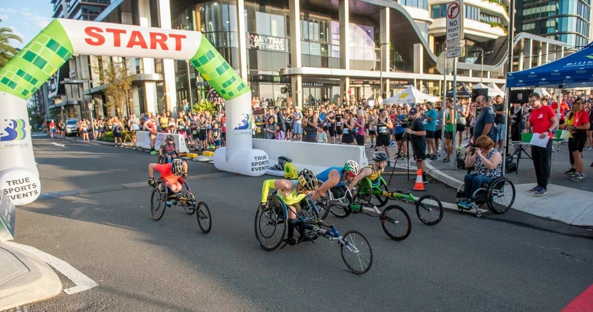 BBBRUN community running event moment